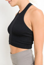 Load image into Gallery viewer, Seamless Racerback Crop Tank Top
