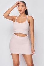 Load image into Gallery viewer, SOFT KNIT CAMI AND SKIRT SET
